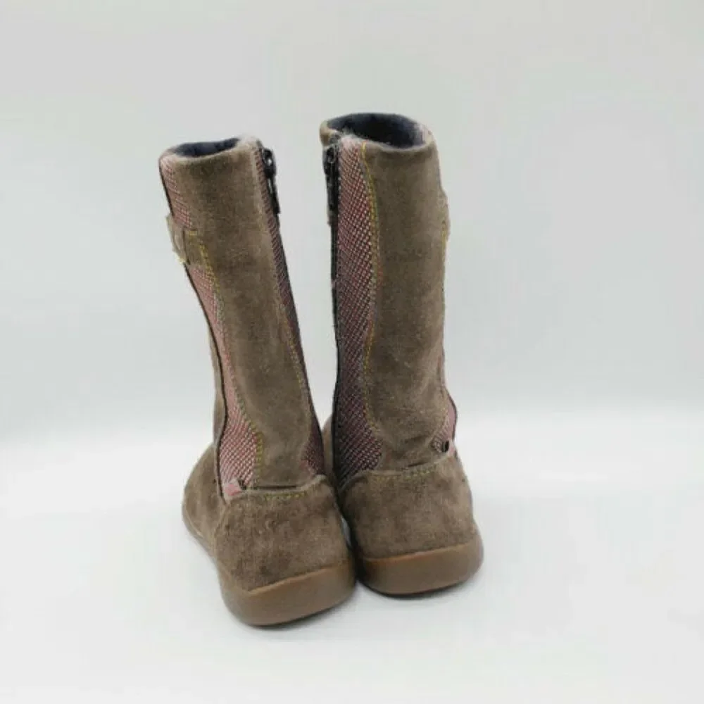 Keen Girls Brown Adjustable Round Toe Winter Boots‎